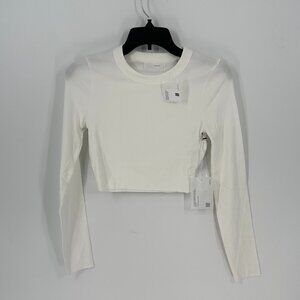 Women's Viavia Long Sleeve Rib Top S